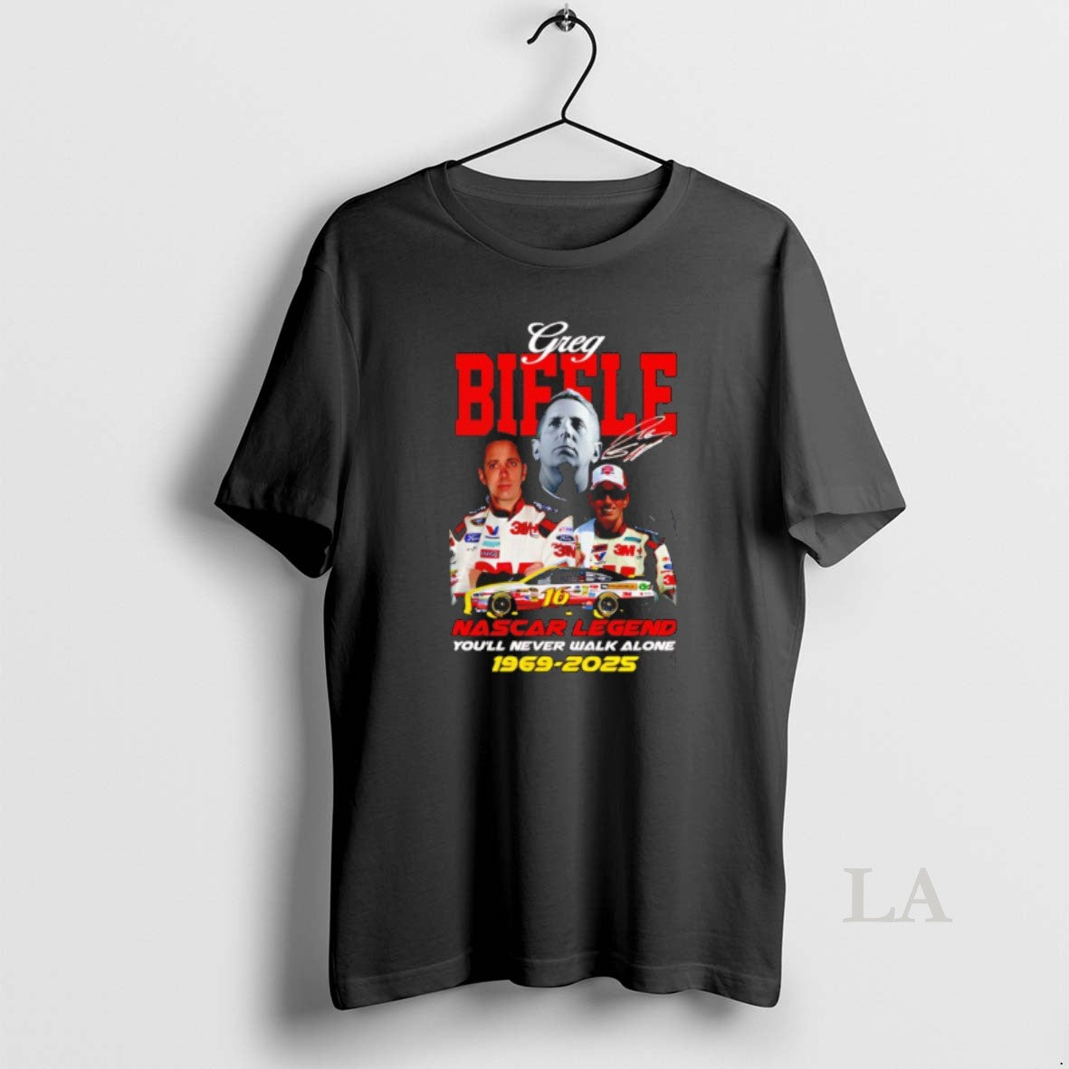 Original Greg Biffle Nascar Legend Youll Never Walk Alone 1960 2025 T-Shirts, Hoodie, Sweatshirt | PodTeesHub.com