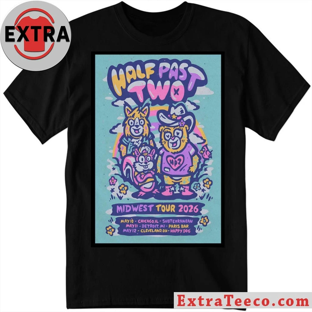 Original Half Past Two May 10 2026 Chicago IL Poster Shirt