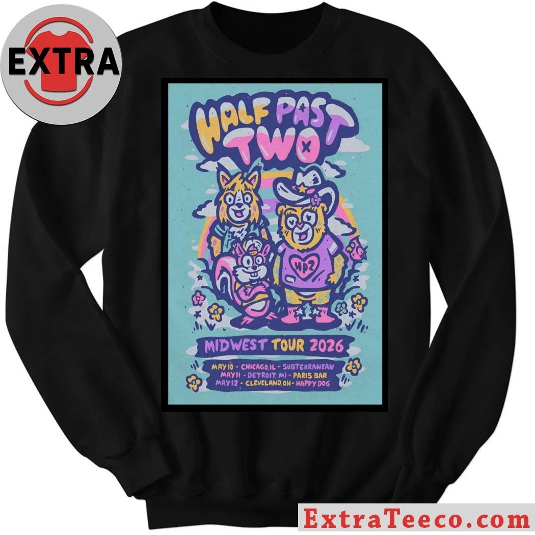 Original Half Past Two May 10 2026 Chicago IL Poster Shirt
