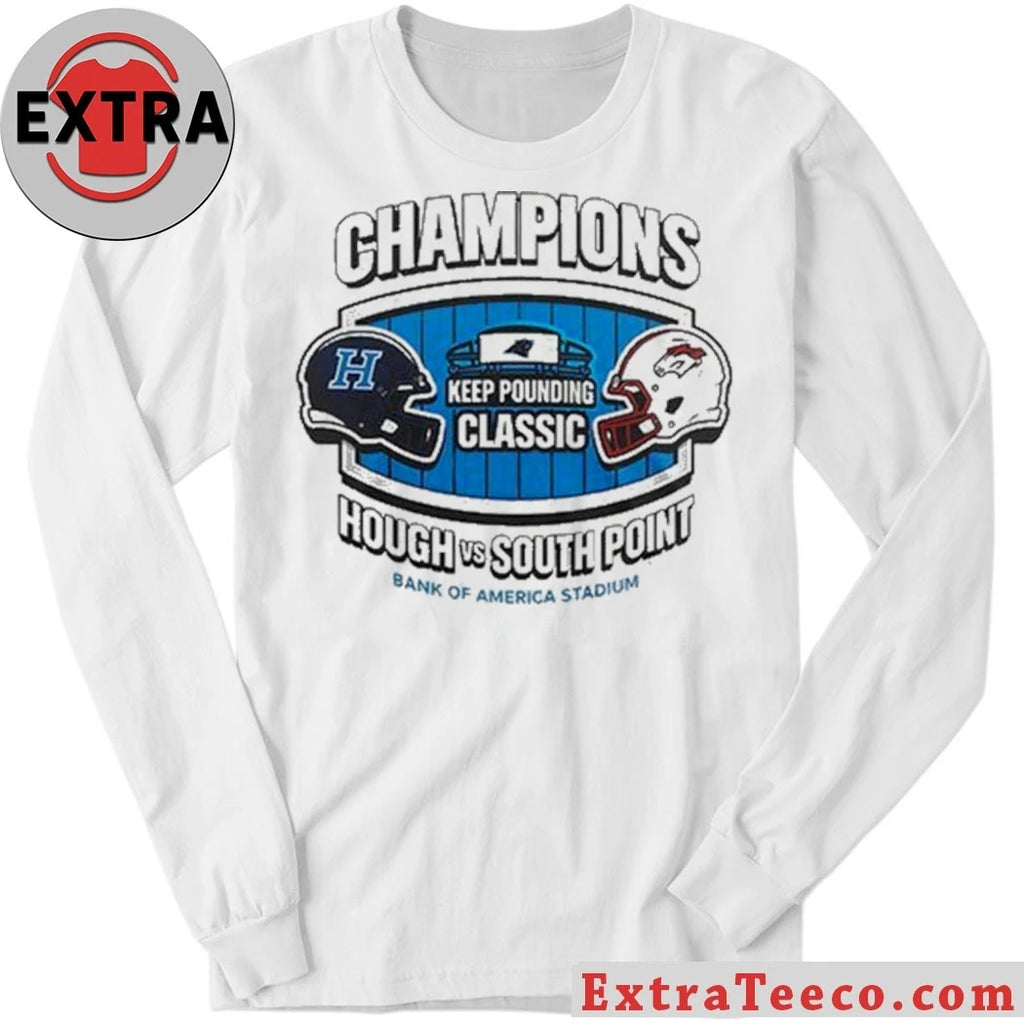 Original Hough Huskies 8a State Champions 2025 Helmet And Logo T-Shirt