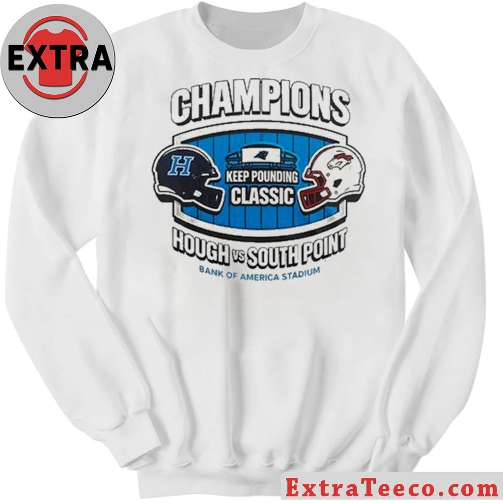 Original Hough Huskies 8a State Champions 2025 Helmet And Logo T-Shirt