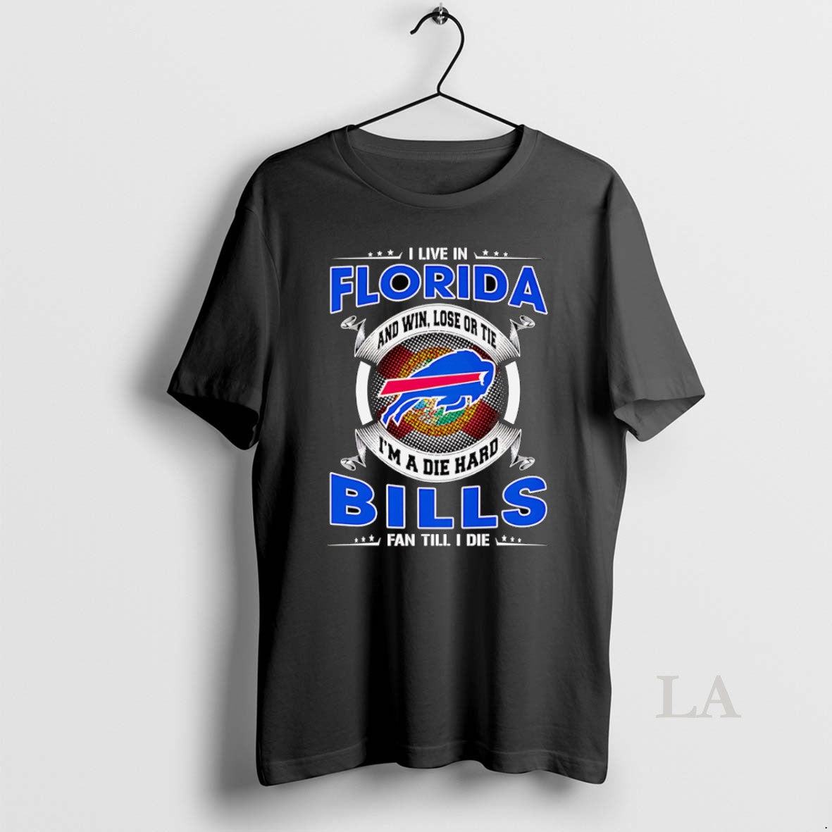 Original I Live In Florida And Win Lose Or Tie Im A Dead Hard Buffalo T-Shirts, Hoodie, Sweatshirt | PodTeesHub.com