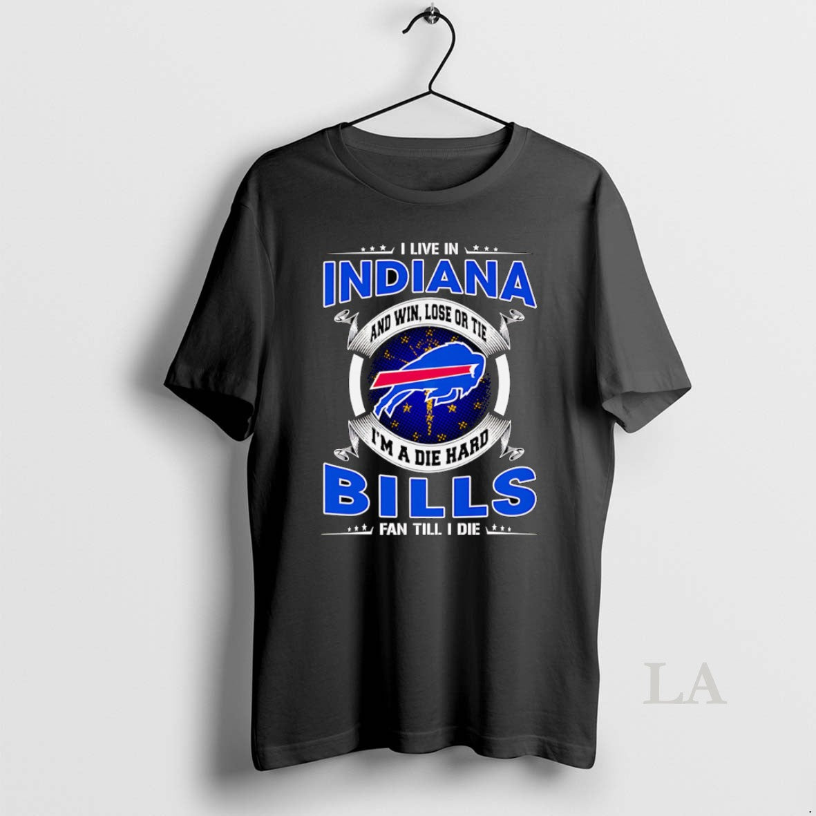 Original I Live In Indiana And Win Lose Or Tie Im A Dead Hard Buffalo T-Shirts, Hoodie, Sweatshirt | PodTeesHub.com
