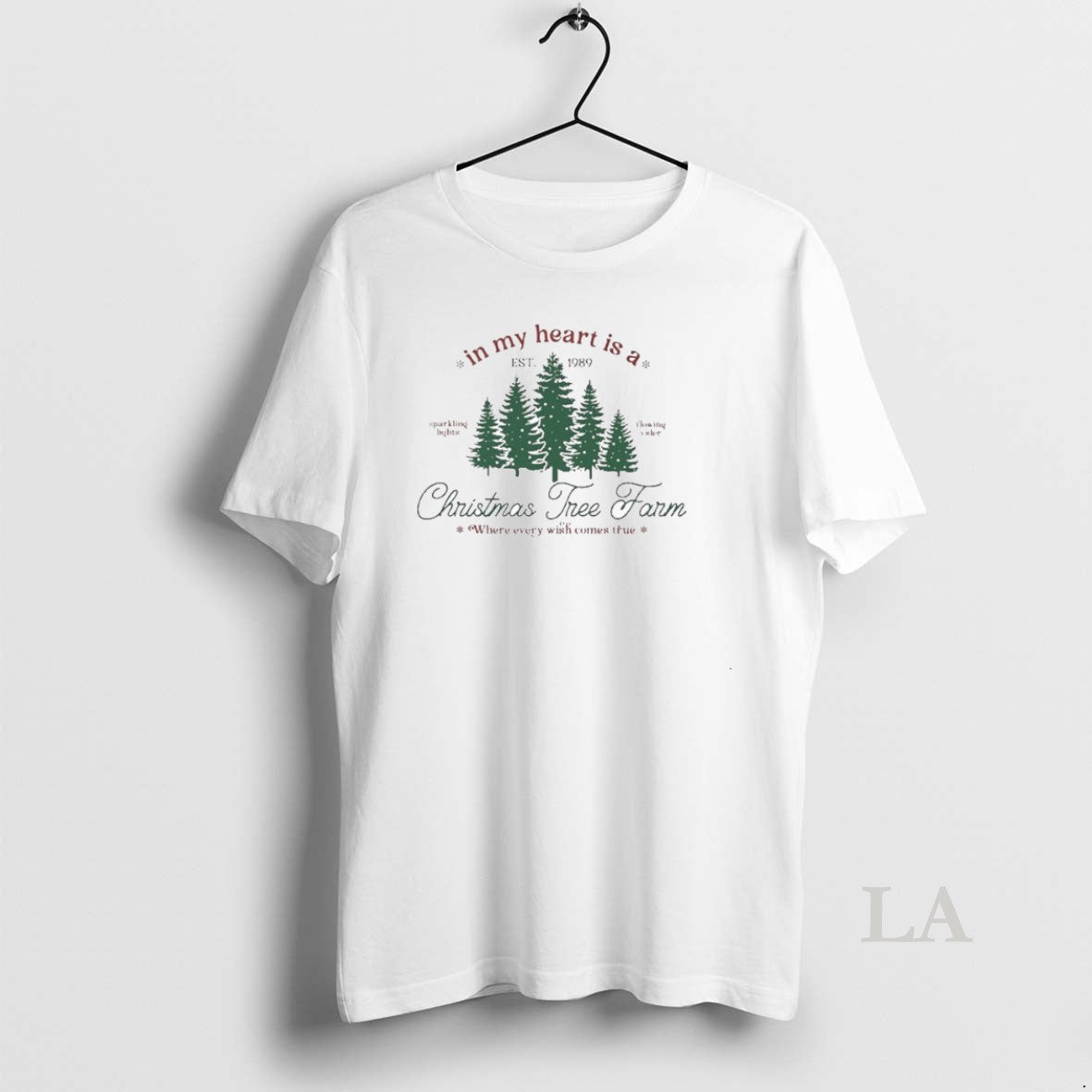 Original In My Heart Is A Christmas Tree Farm T-Shirts, Hoodie, Sweatshirt | PodTeesHub.com