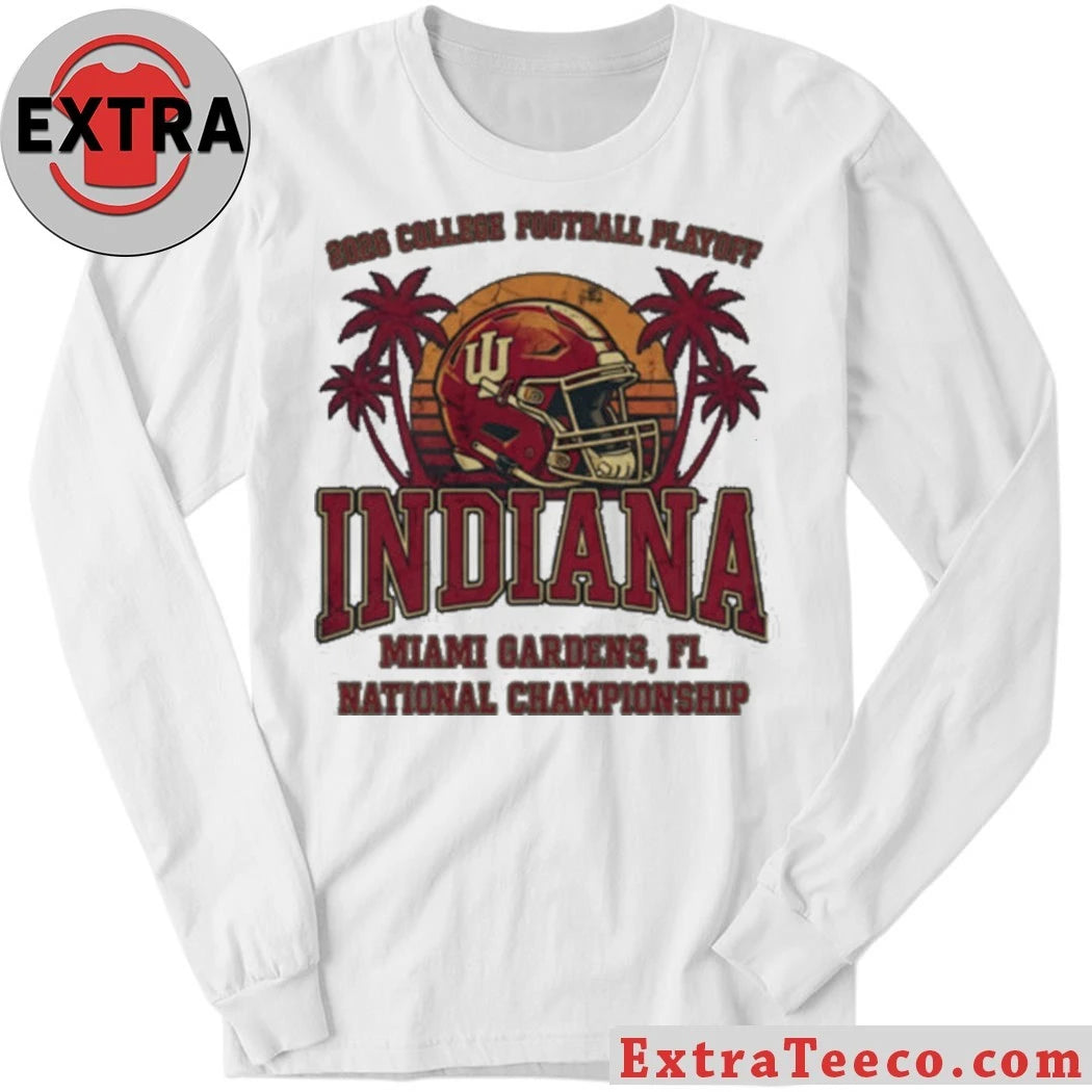 Original Indiana 2026 College Football Playoff Miami Gardens Fl National Championship T-Shirt
