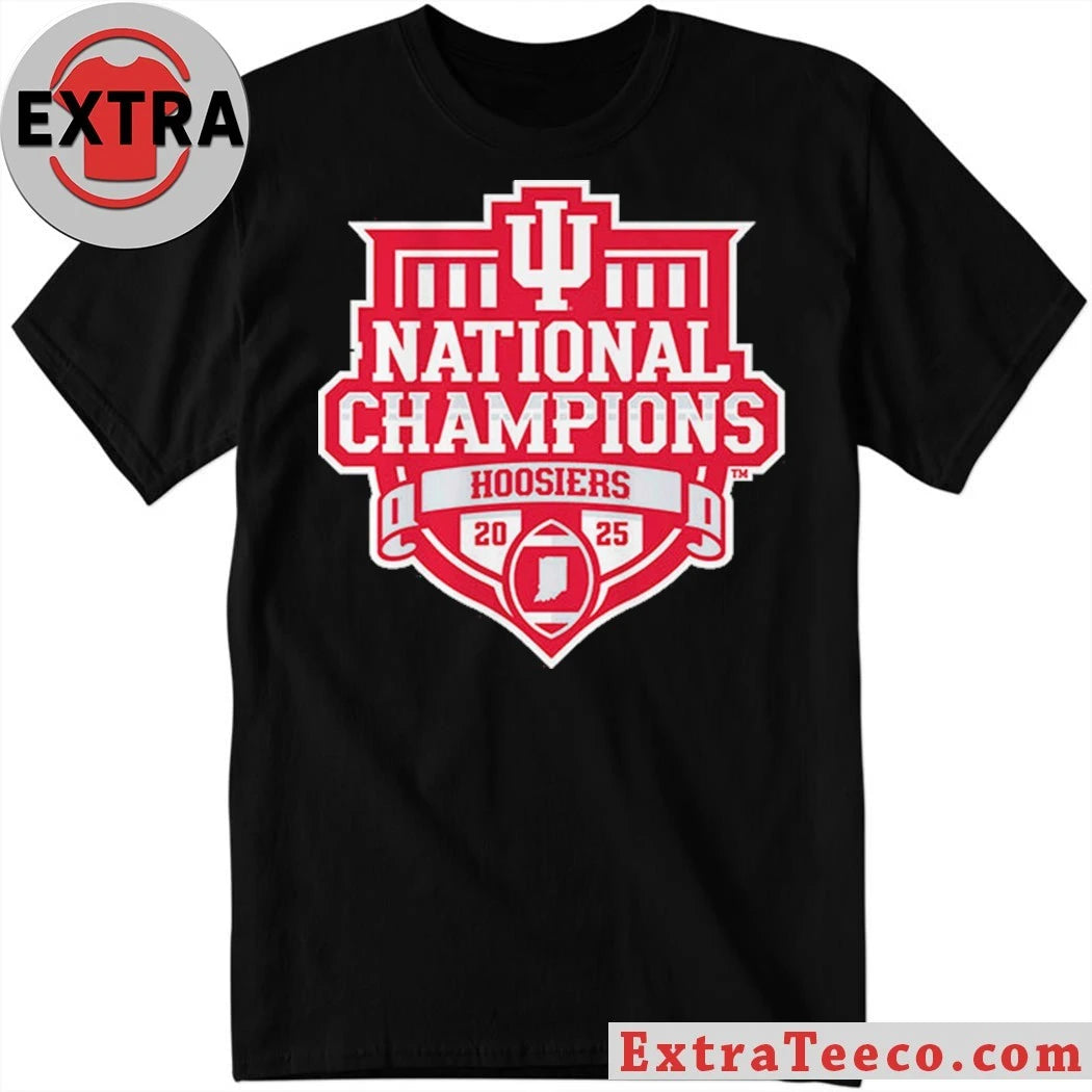 Original Indiana Football 2025 CFP National Champions Logo Shirt