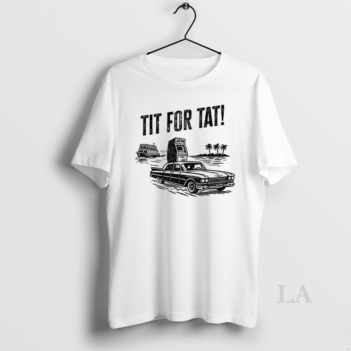 Original Its Florida Man Tit For Tat Atm Retro T-Shirts, Hoodie, Sweatshirt | PodTeesHub.com