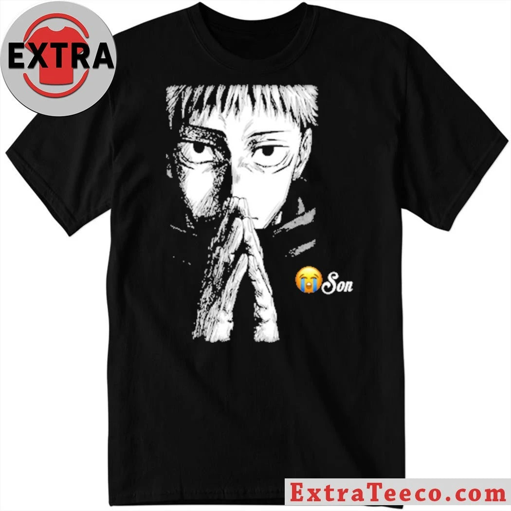 Original Jujutsu Kaisen Goofyahhtees Yuji Crying Shirt
