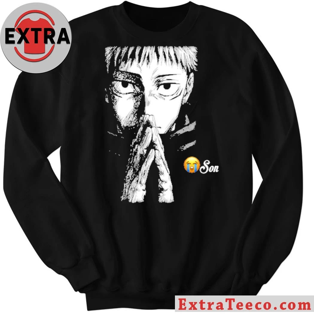 Original Jujutsu Kaisen Goofyahhtees Yuji Crying Shirt