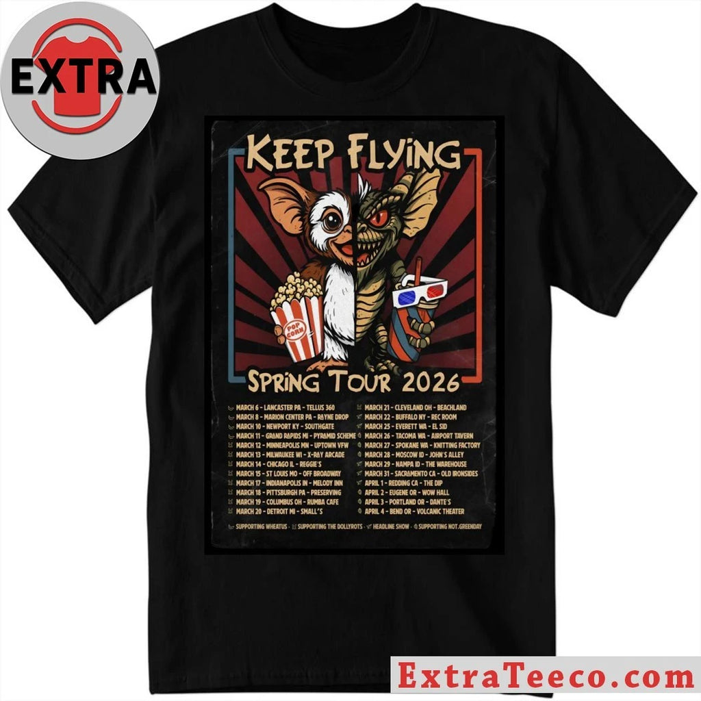 Original Keep Flying Spring 2026 Shoes Poster Shirt