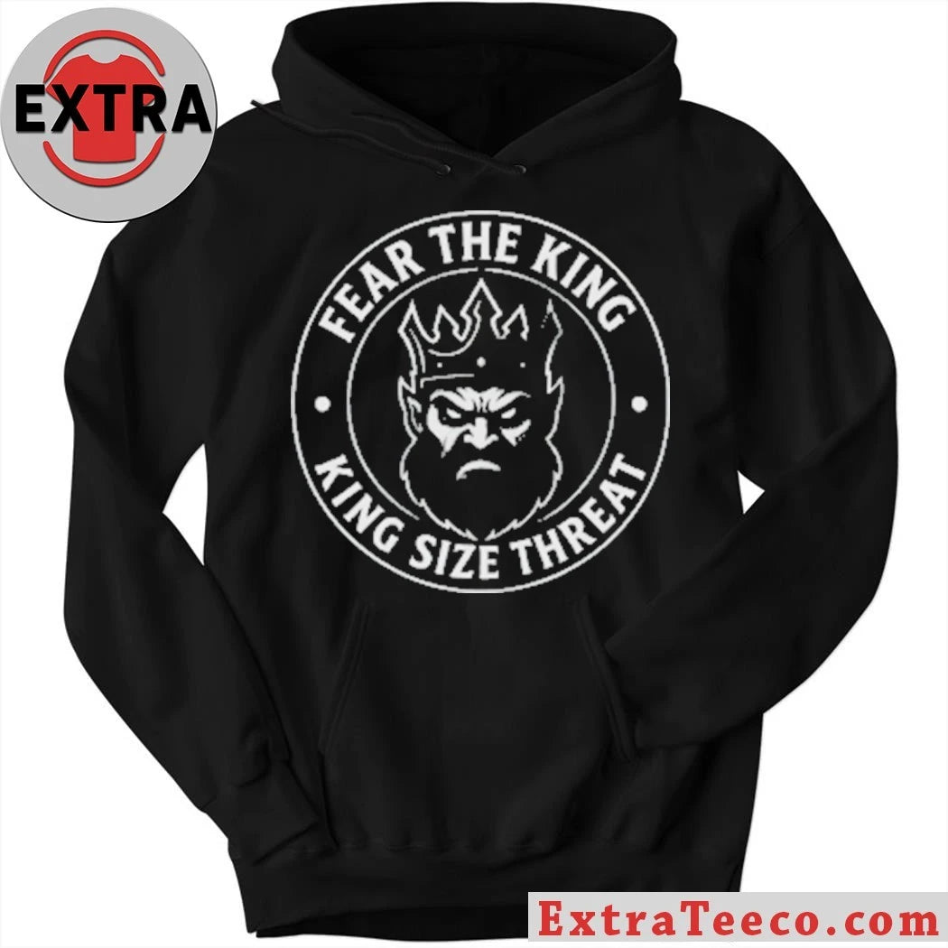Original King Logo Fear The King King Size Threat Shirt
