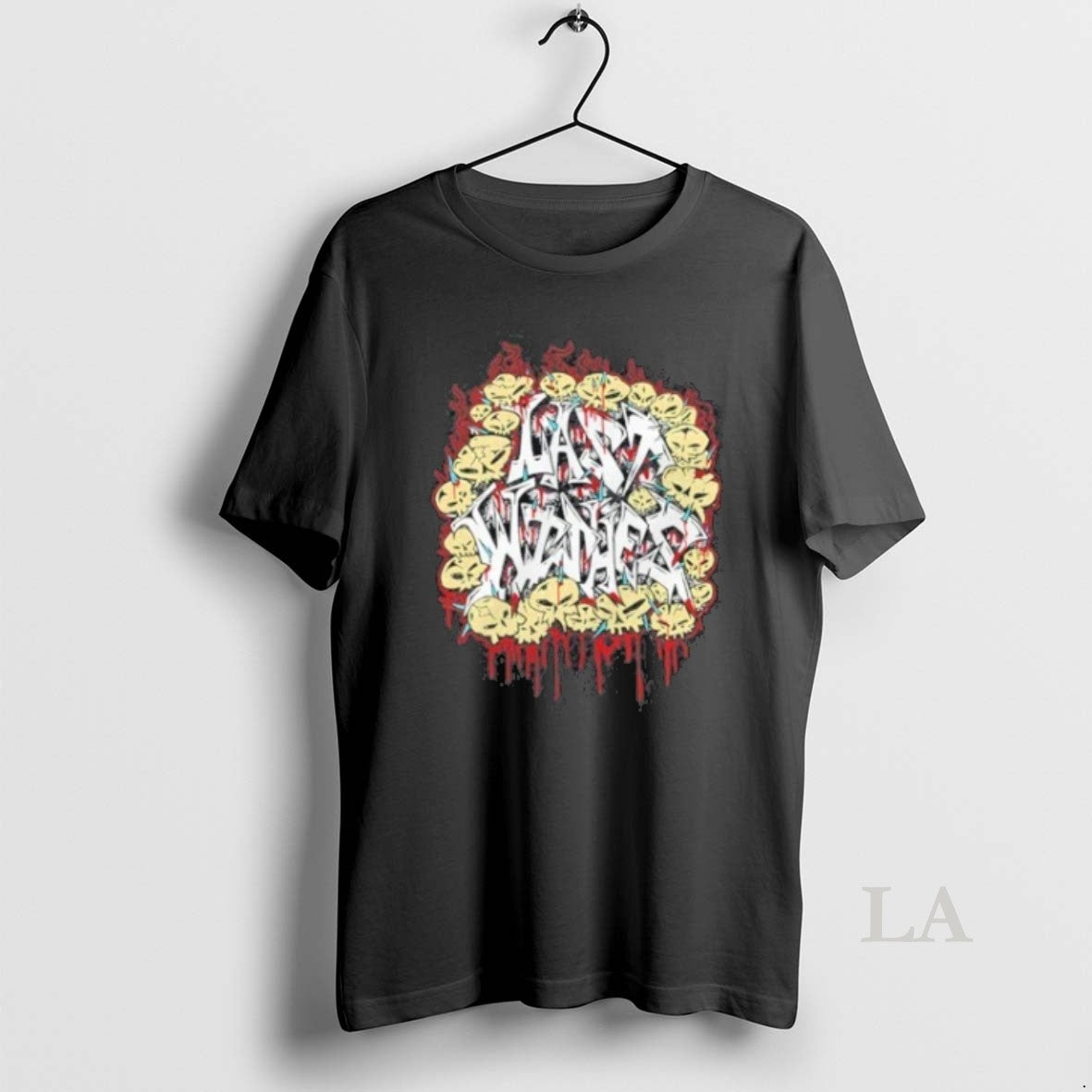 Original Last Wishes Skull Graffiti