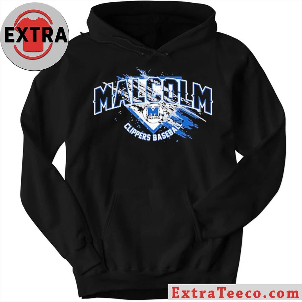 Original Malcolm Clippers Baseball Logo T-shirt