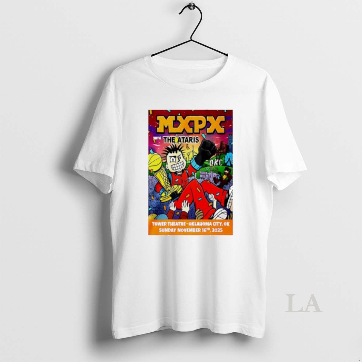 Original Mxpx Oklahoma City Ok November 16th 2025 T-Shirts, Hoodie, Sweatshirt | PodTeesHub.com