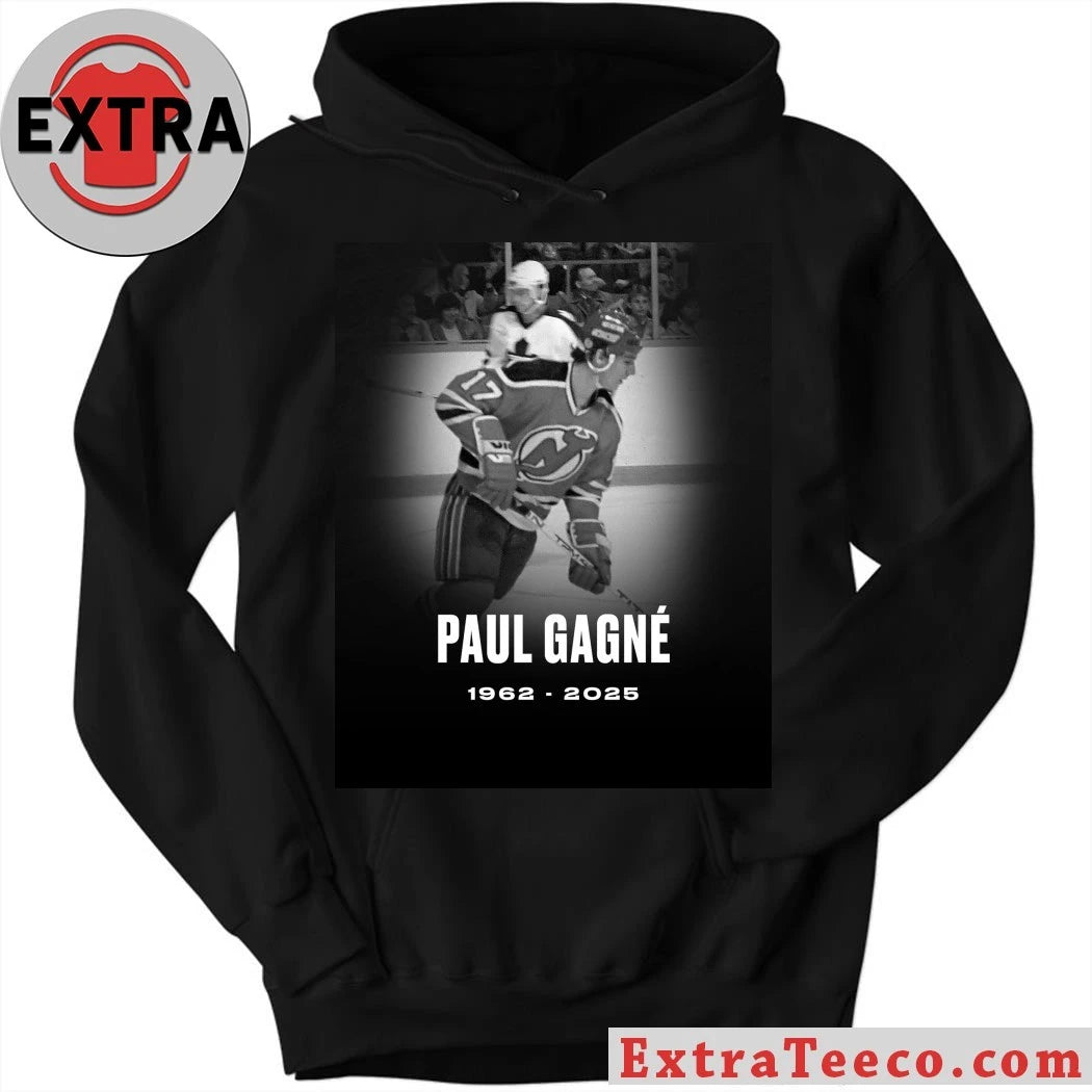Original Obituary of former ice hockey player Paul Gagné 1962 2025 Shirt