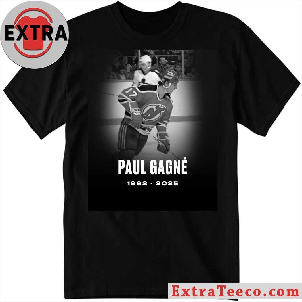 Original Obituary of former ice hockey player Paul Gagné 1962 2025 Shirt