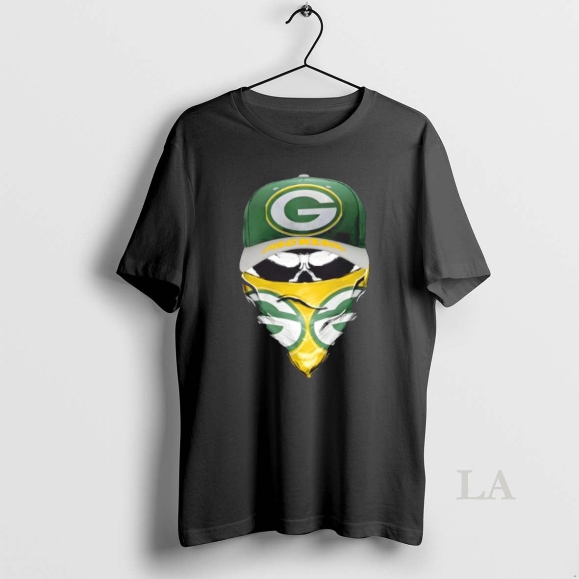 Original Outlaw Skull Gang Wearing A Cap X Green Bay Packers T-Shirts, Hoodie, Sweatshirt | PodTeesHub.com