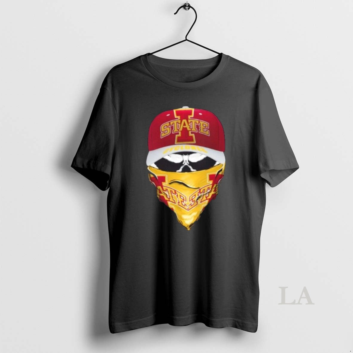 Original Outlaw Skull Gang Wearing A Cap X Iowa State Cyclones T-Shirts, Hoodie, Sweatshirt | PodTeesHub.com