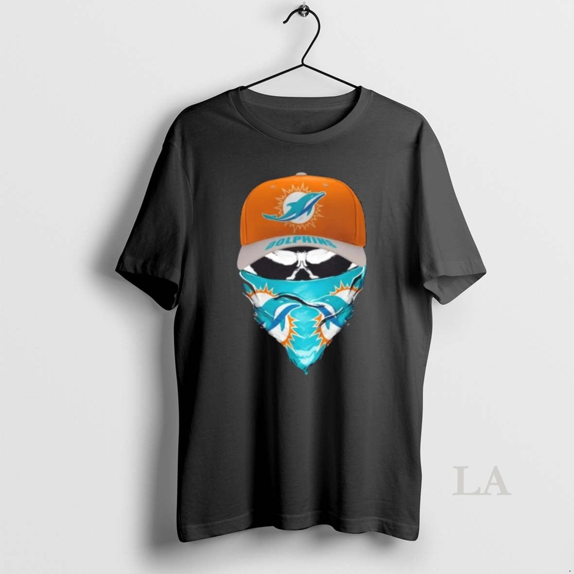 Original Outlaw Skull Gang Wearing A Cap X Miami Dolphins T-Shirts, Hoodie, Sweatshirt | PodTeesHub.com