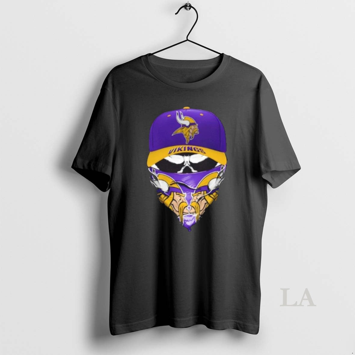 Original Outlaw Skull Gang Wearing A Cap X Minnesota Vikings T-Shirts, Hoodie, Sweatshirt | PodTeesHub.com
