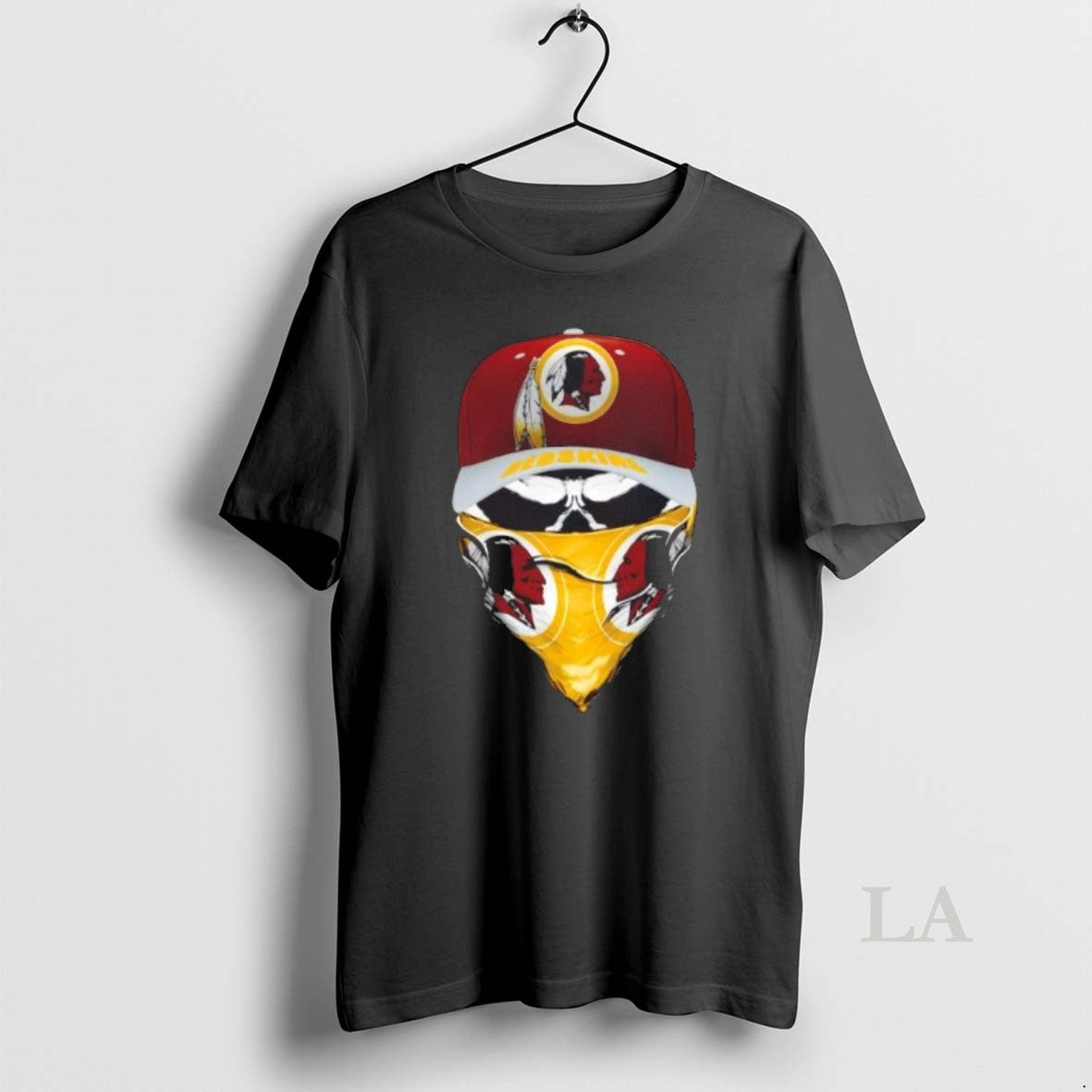Original Outlaw Skull Gang Wearing A Cap X Washington Redskins T-Shirts, Hoodie, Sweatshirt | PodTeesHub.com