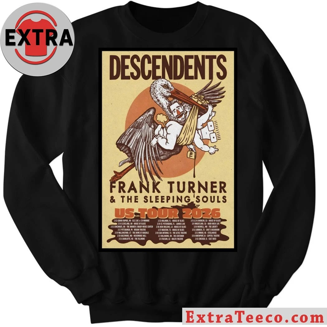 Original Poster Descendents US Tour 2026 Shirt