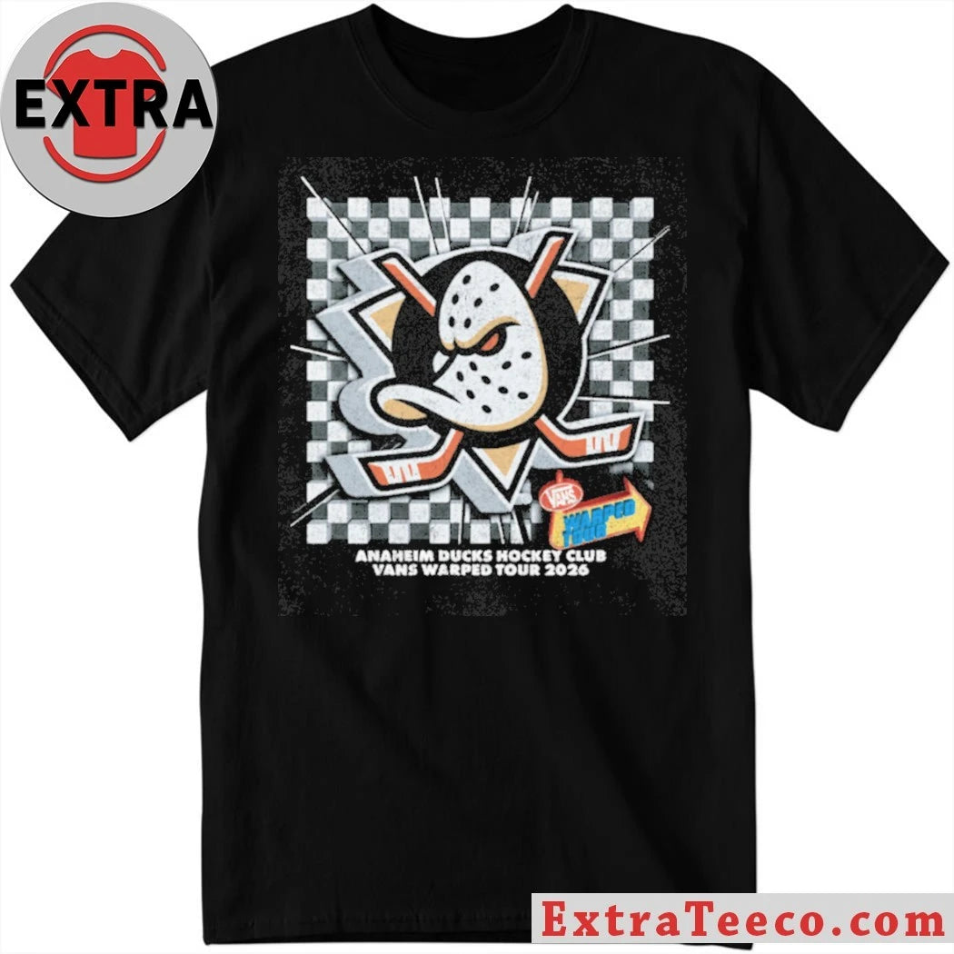Original Punk Rock Summer Camp Anaheim Ducks Hockey Club Vans Warped Tour 2026 Shirt