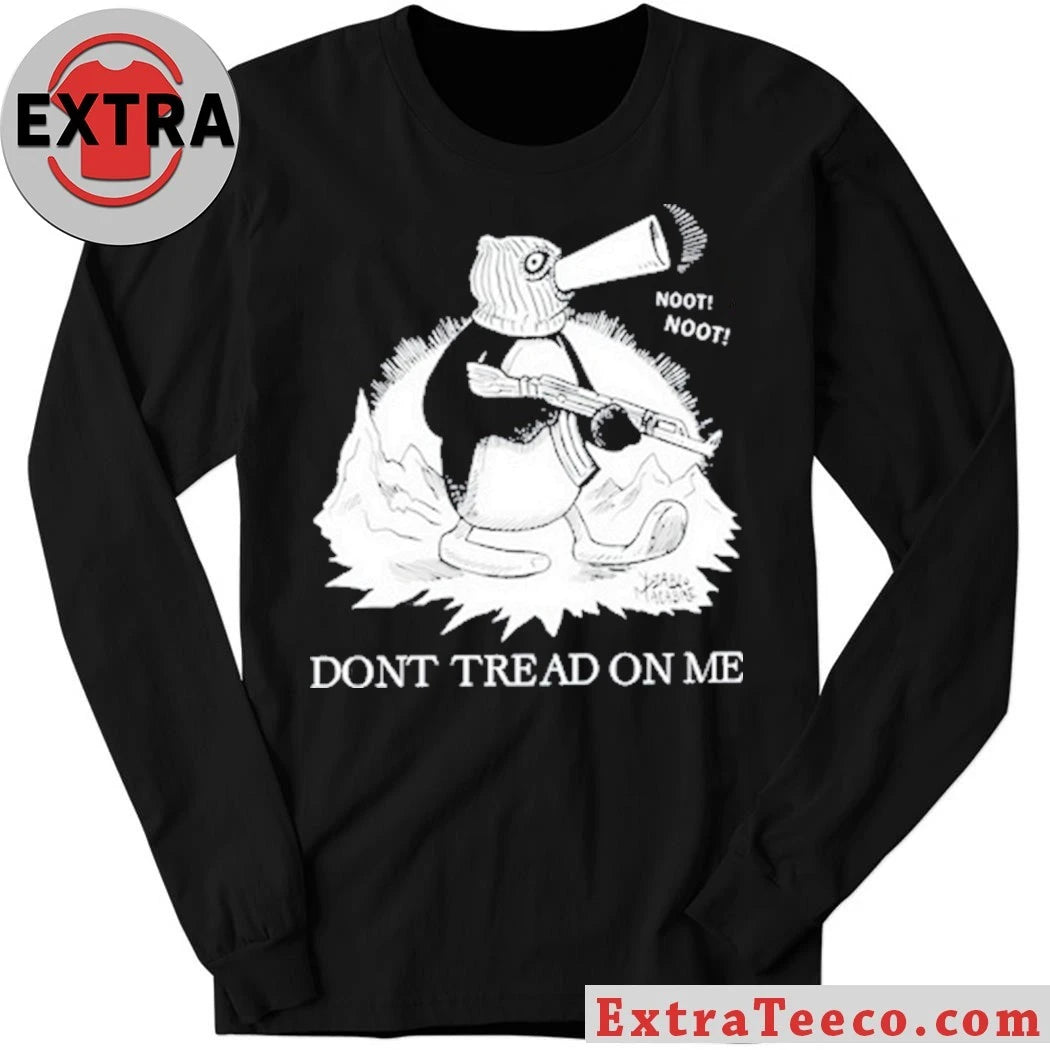Original Punk With A Camera Don’t Tread On Me Penguin Noot Noot Shirt