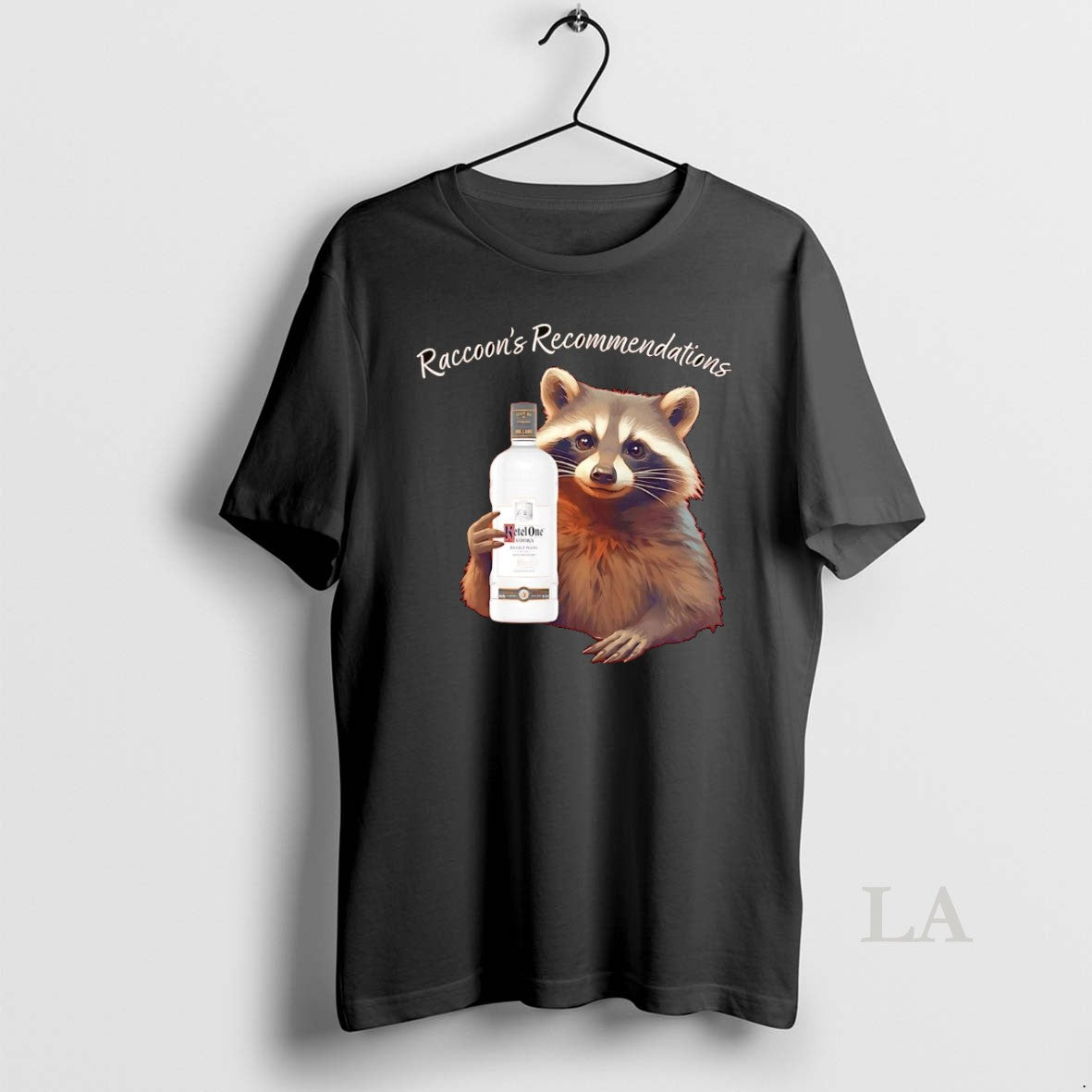 Original Raccoon Recommendations Ketel One Vodka T-Shirts, Hoodie, Sweatshirt | PodTeesHub.com