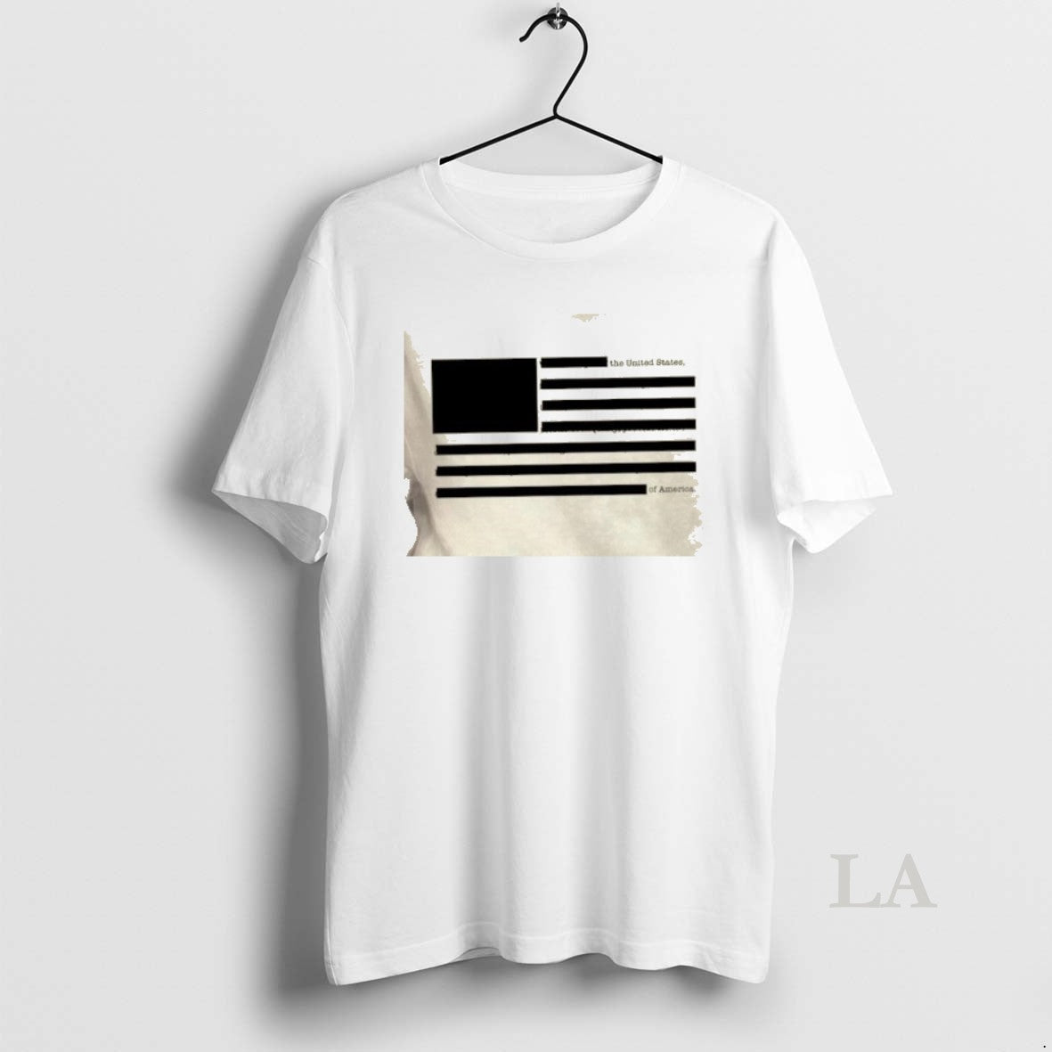 Original Redacted Preamble White Us Flag T-Shirts, Hoodie, Sweatshirt | PodTeesHub.com