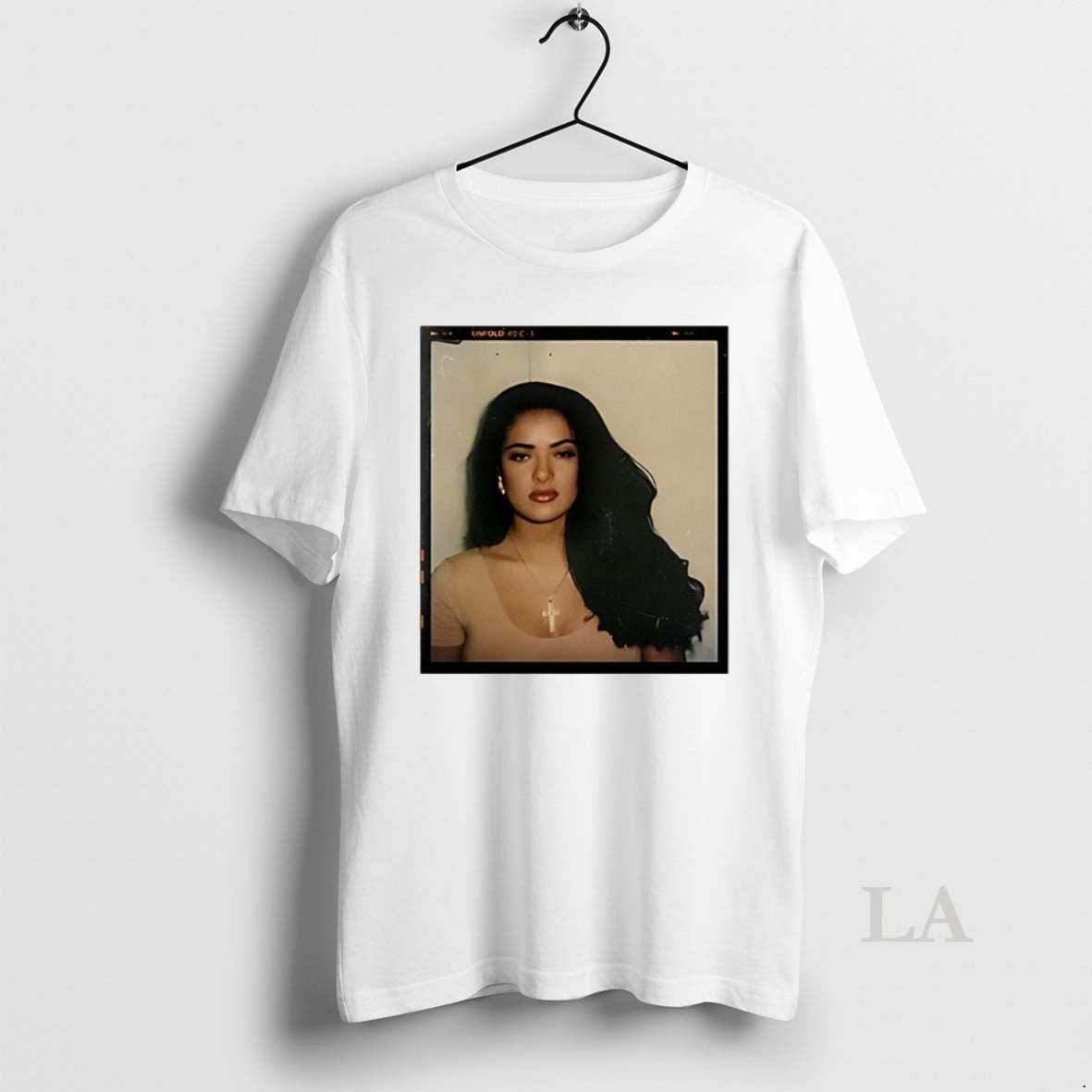 Original Salma Hayek Casting Polaroid Image Retro Tim Tren Google T-Shirts, Hoodie, Sweatshirt | PodTeesHub.com