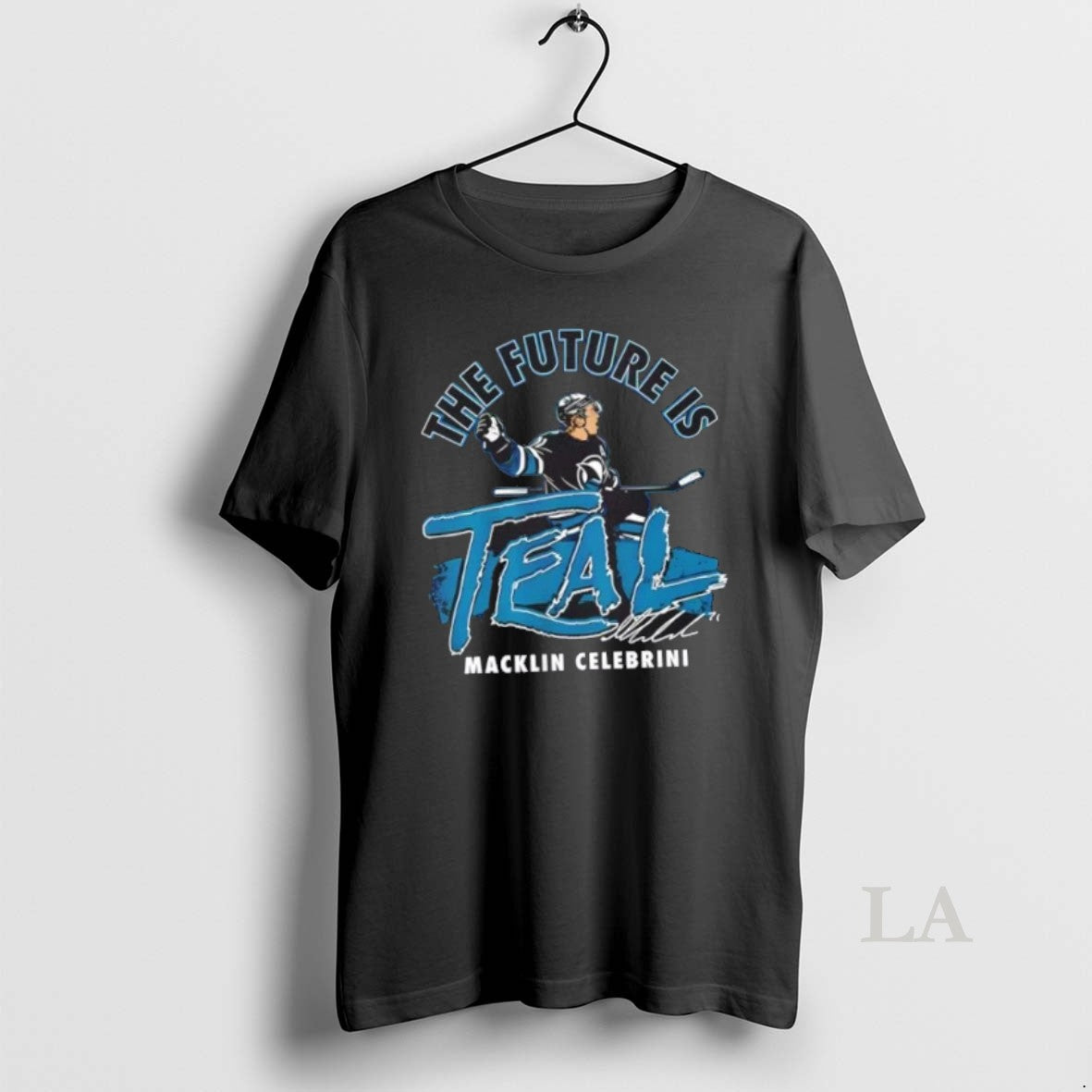 Original San Jose Sharks Macklin Celebrini Future Is Teal Signature T-Shirts, Hoodie, Sweatshirt | PodTeesHub.com