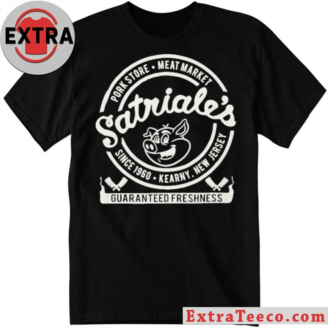 Original Satriale’s Pork Store Meat Market New Jersey Vintage Style Sopranos Inspired Shirt