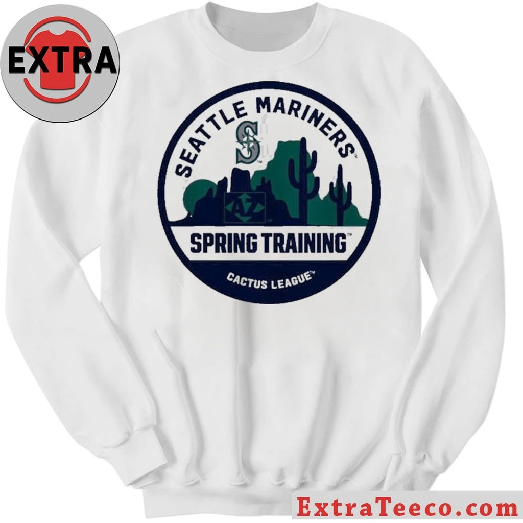 Original Seattle Mariners Spring Training Cactus League 2026 For fans of the Seattle Mariners baseball team logo T-Shirt
