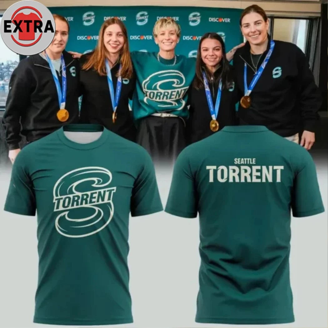 Original Seattle Torrent Megan Anna Rapinoe 2026 Logo Two Sided Shirt