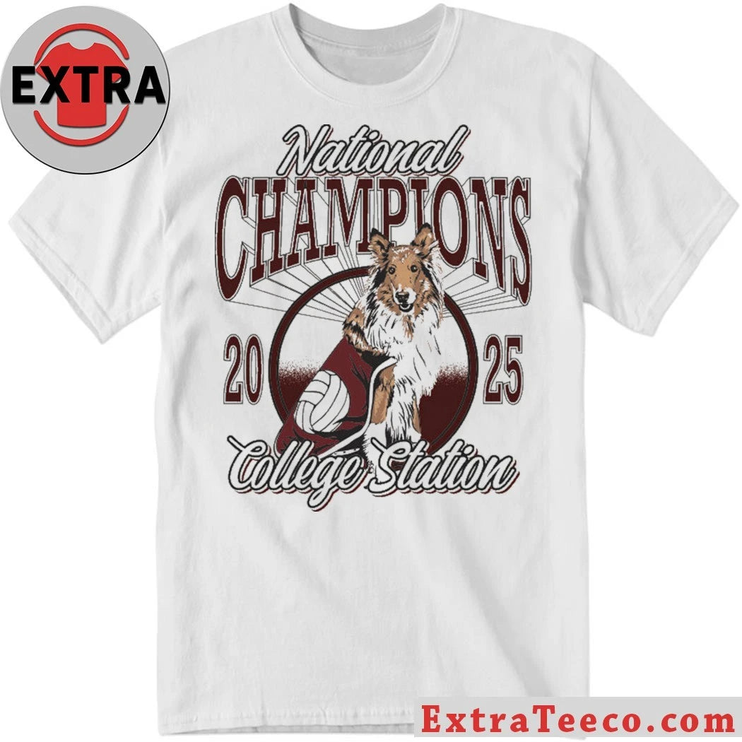 Original Shetland Sheepdog TEXAS National Champions 2025 College Station Shirt