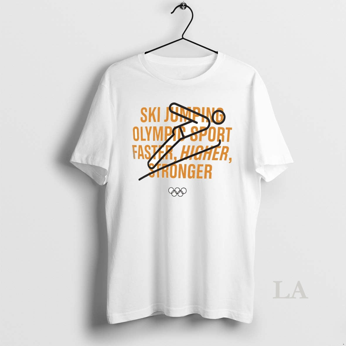 Original Ski Jumping Olympic Sport Faster Higher Stronger