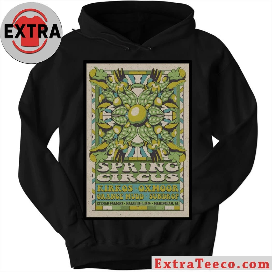 Original Spring Circus 3 21 2026 Birmingham AL Poster Shirt