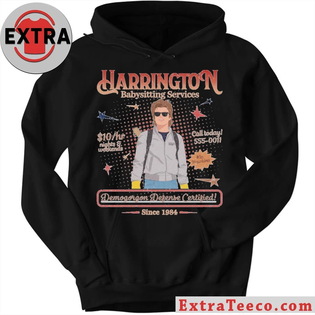 Original Steve Harrington Babysitter Harrington Babysitting Services Mom of the Year Shirt