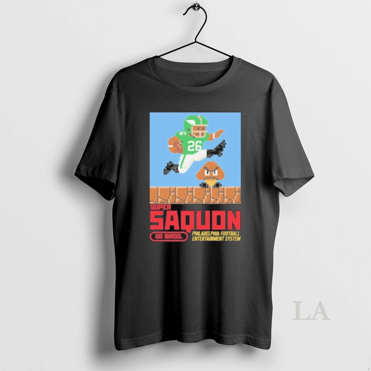 Original Super Saquon Bros Entertainment System T-Shirts, Hoodie, Sweatshirt | PodTeesHub.com