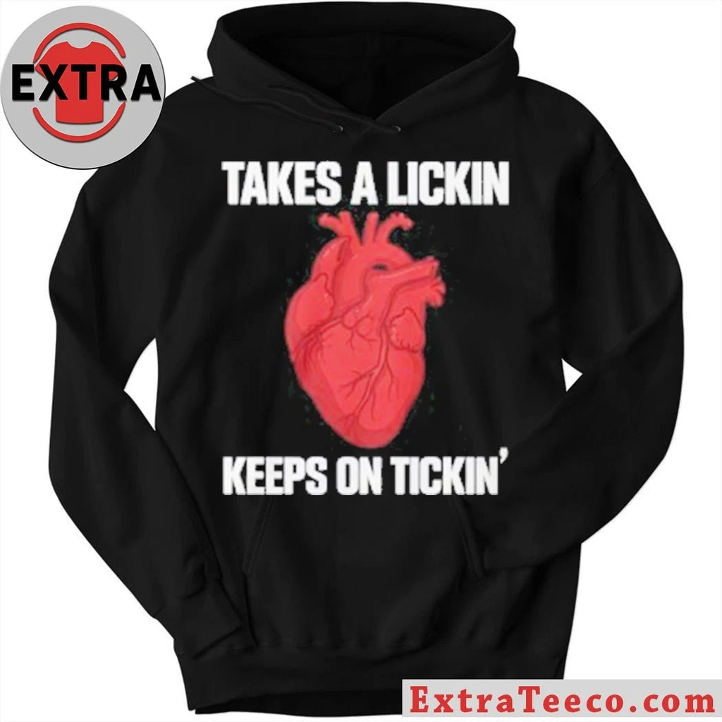 Original Takes A Lickin Keeps On Ticking Heart 2026 T-Shirt