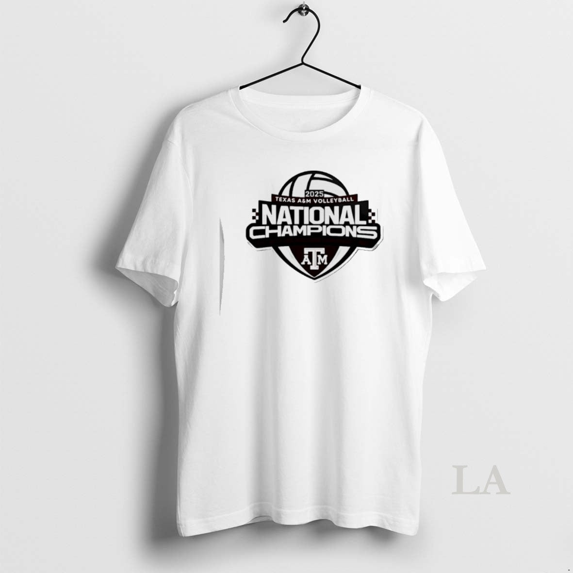 Original Texas Am Aggies 2025 Ncaa Womens Volleyball National Champions Logo T-Shirts, Hoodie, Sweatshirt | PodTeesHub.com