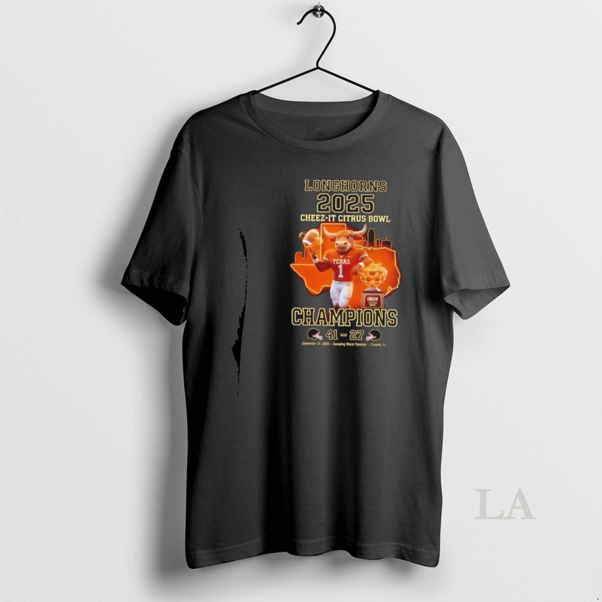 Original Texas Longhorns 2025 Citrus Bowl Champions Mascot T-Shirts, Hoodie, Sweatshirt | PodTeesHub.com