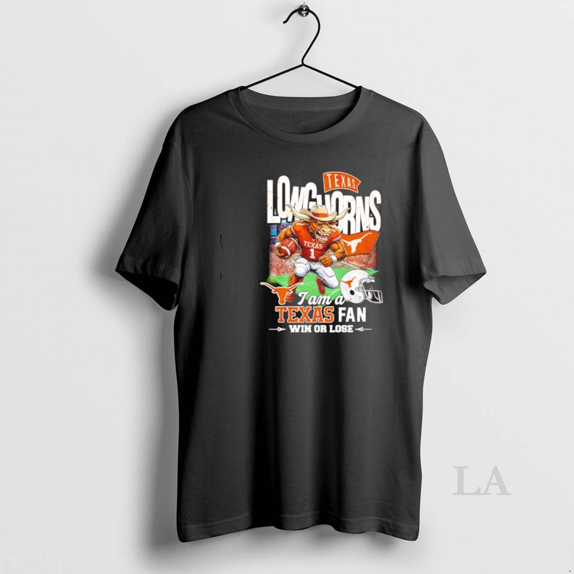 Original Texas Longhorns I Am A Texas Fan Win Or Lose Mascot T-Shirts, Hoodie, Sweatshirt | PodTeesHub.com