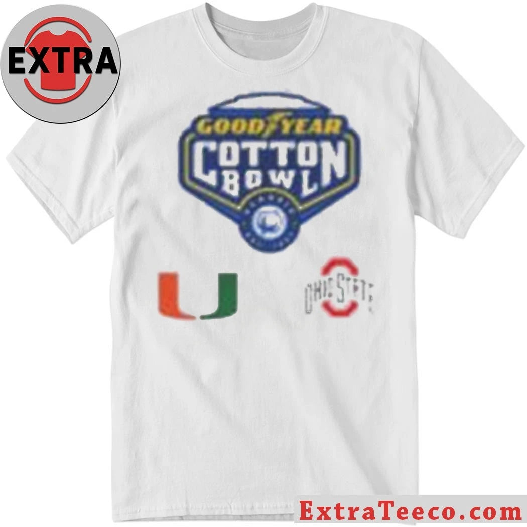 Original The Goodyear Cotton Bowl Classic College Football Playoff will take place on December 31, 2025, at AT&amp;T Stadium in Arlington, Texas Shirt