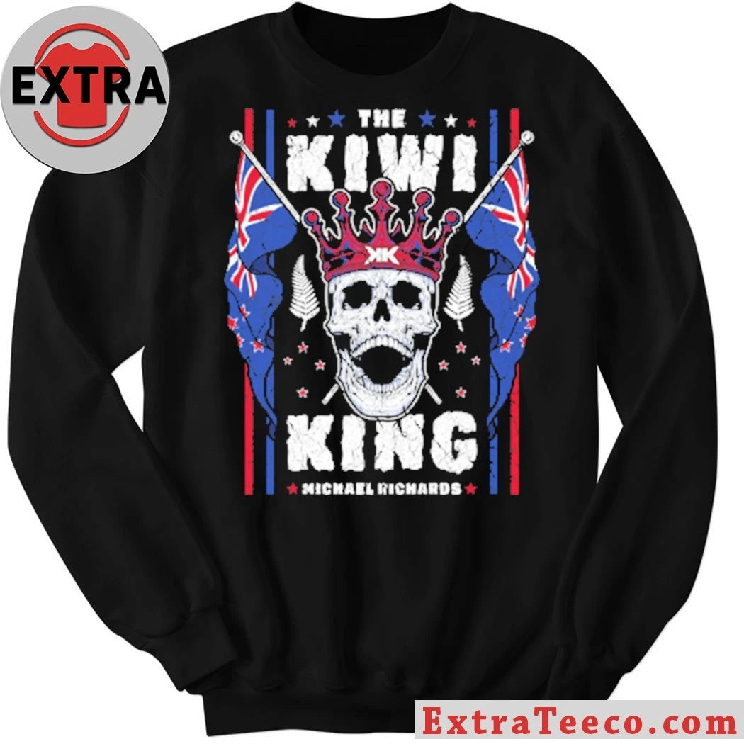 Original The Kiwi King Michael Richards Skull T-Shirt