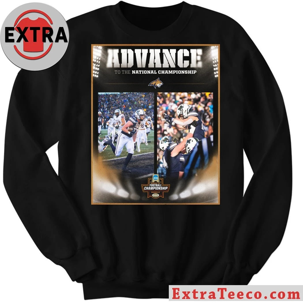 Original The MSU Bobcats defeated Montana 48-23 to advance to the 2026 NCAA Division I Football Championship (FCS) National Championship game Shirt