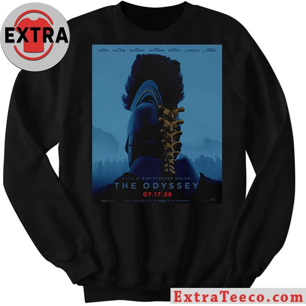 Original The Odyssey, directed by Christopher Nolan, is scheduled for release in July 2026 Shirt