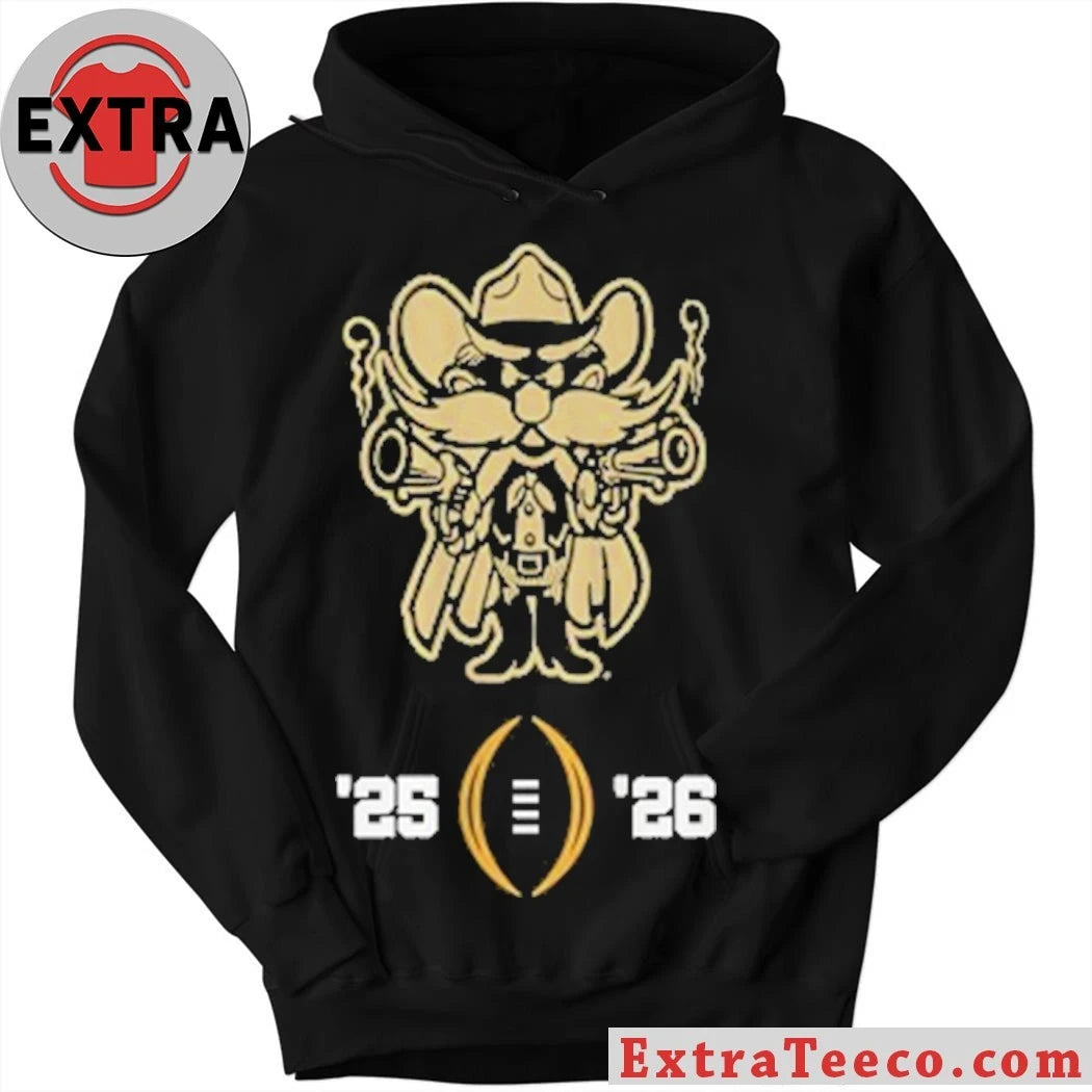Original The Raider Red mascot of Texas College of Technology Football Playoff 2025-26 Shirt