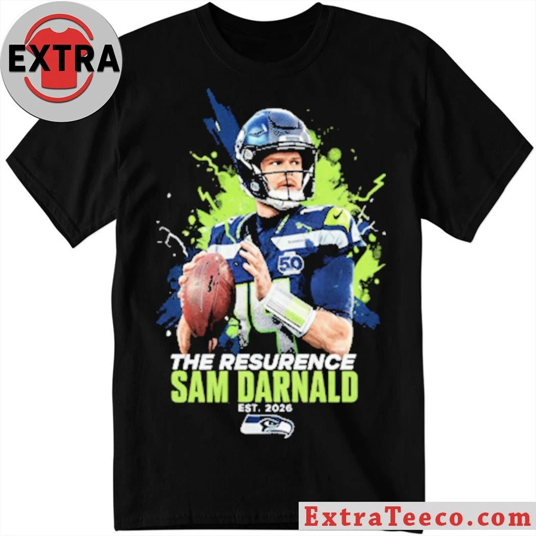 Original The Resurgence Sam Darnold EST 2026 T-Shirt
